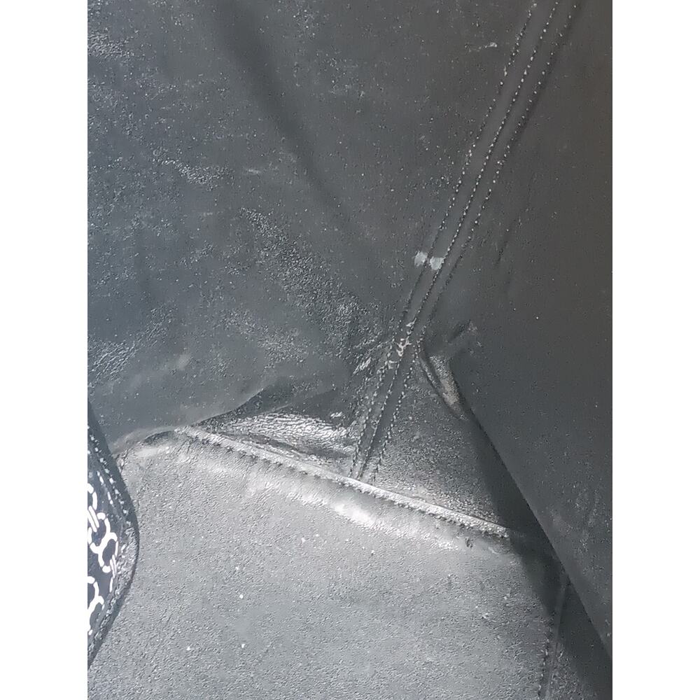 Tory Burch Gemini Link Tote Black Coated Canvas Large Shopper Bag - Picture 13 of 16